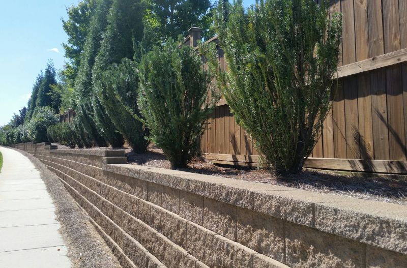 Block Retaining Wall Installation in Sanford, FL