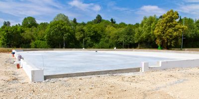 Commercial Slab Construction in Woodbridge, VA