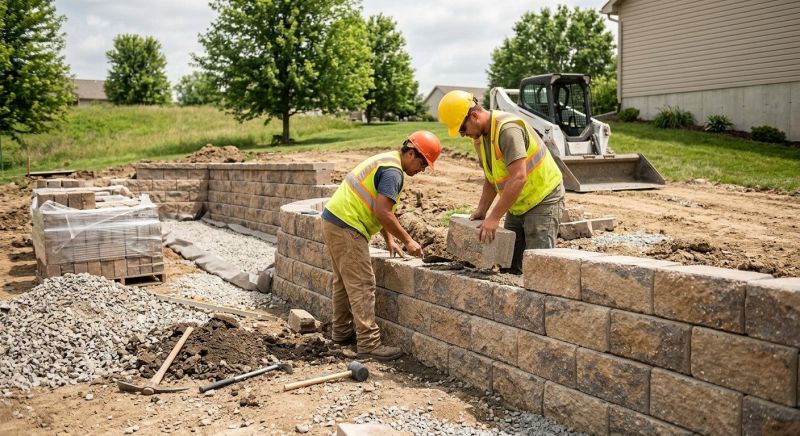 Hardscape Wall Construction in Sanford, FL