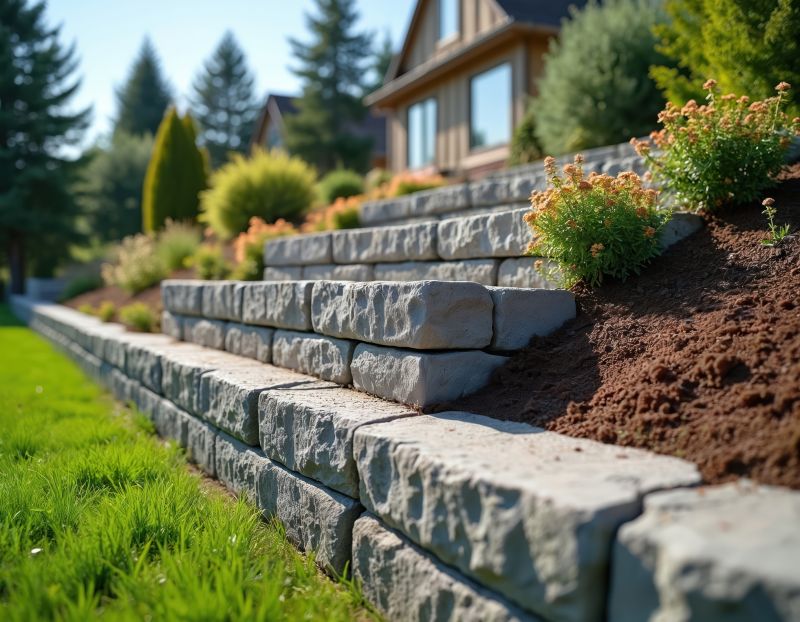 Retaining Wall Installation in Santa Rosa, CA
