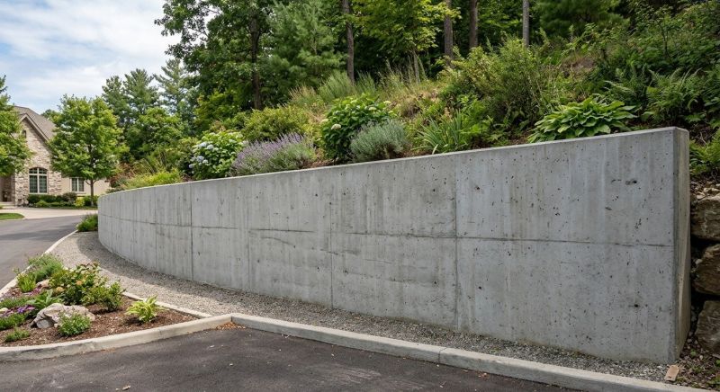 Retention Wall Construction in Santa Rosa, CA