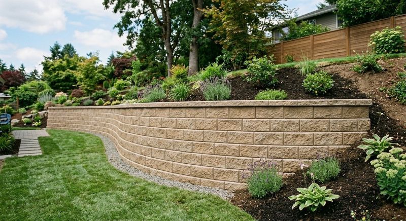 Landscape Wall Construction in Napa, CA