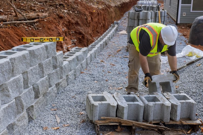 Retention Wall Construction in Daytona Beach, FL