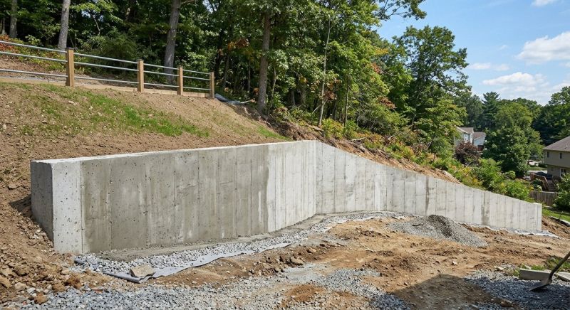 Retention Wall Construction in Vero Beach, FL